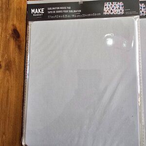 Sublimation Mouse Pad Rectangular Blanks 5 Pcs for Sublimation Transfer NEW